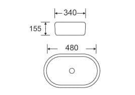 Chậu rửa đặt bàn Royal Join RA-8123