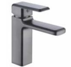 Vòi chậu lavabo 1 lỗ nóng lạnh màu ghi Royal RA-9249