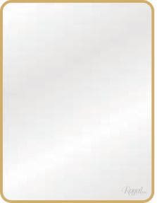 Gương soi khung viền vàng gắn tường Royal RA-5070V
