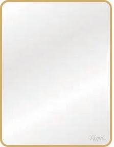 Gương soi khung viền vàng gắn tường Royal RA-6080V