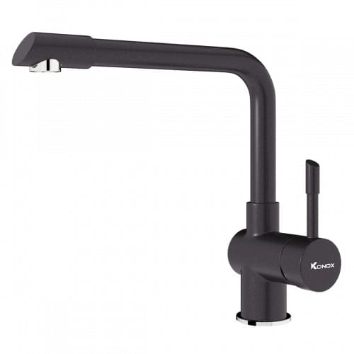 Vòi rửa bát nóng lạnh Konox Felix Black