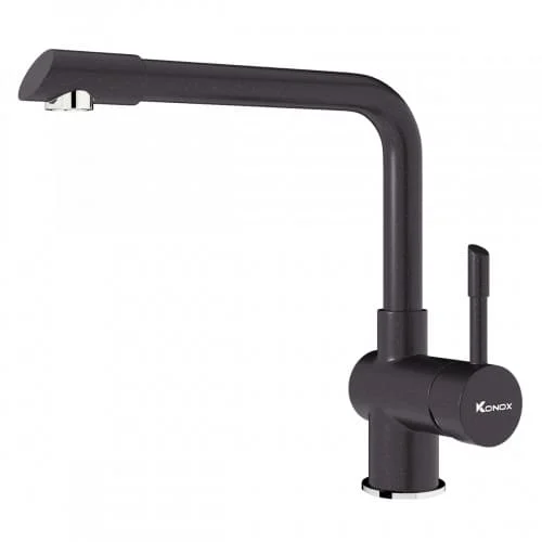 Vòi rửa bát nóng lạnh Konox Felix Black