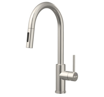 Vòi rửa bát nóng lạnh dây rút Konox Reno