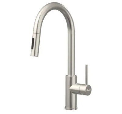 Vòi rửa bát nóng lạnh dây rút Konox Reno