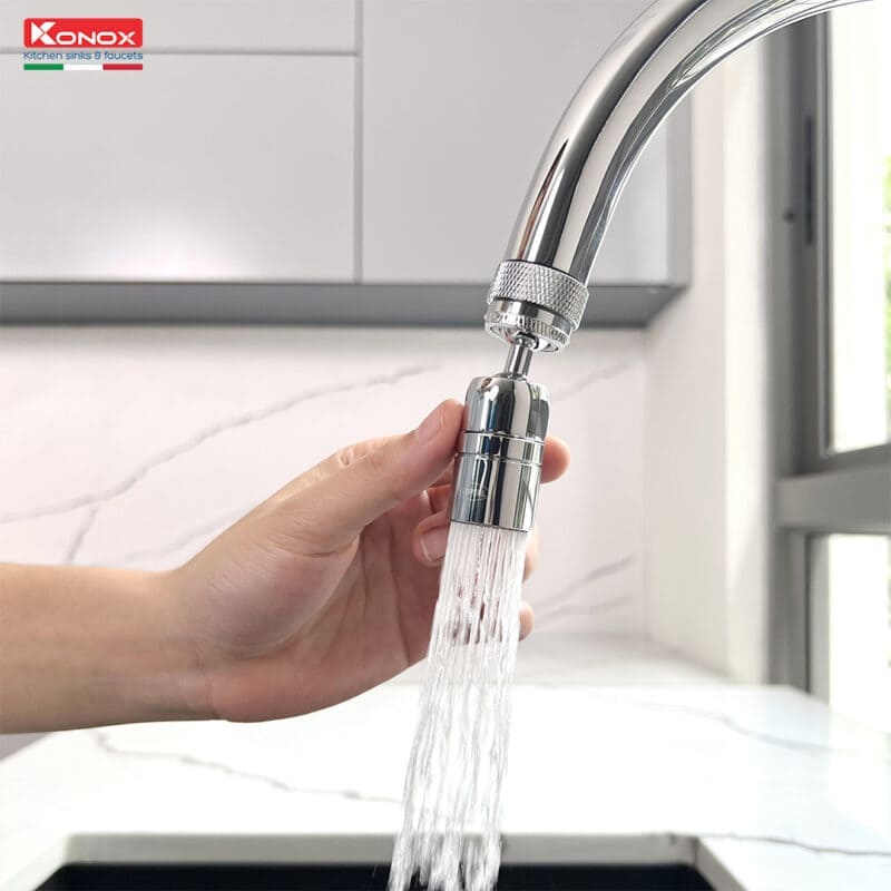 Đầu nối vòi nước thông minh Konox Neoperl Thụy Sĩ – SA01