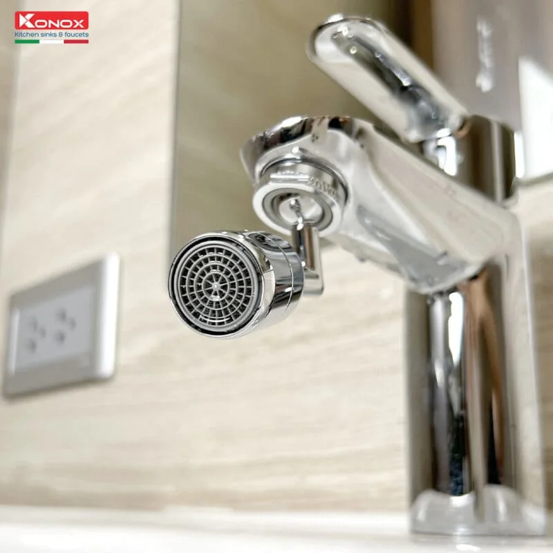Đầu nối vòi nước thông minh Konox Neoperl Thụy Sĩ – SA02