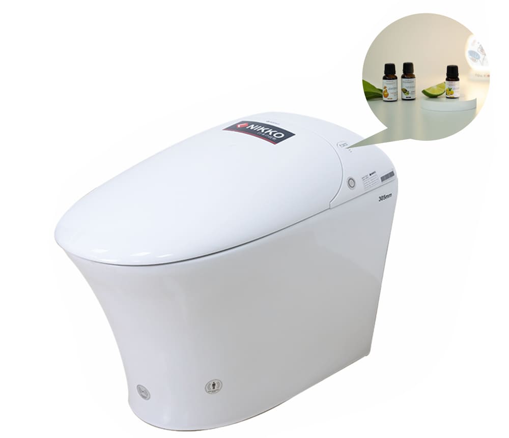Bồn cầu thông minh Nikko C1805S4 tỏa mùi thơm