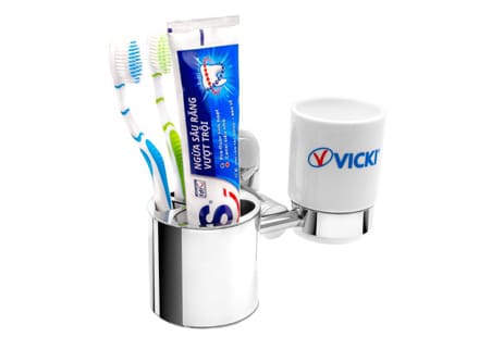 Kệ cốc đánh răng Vicki KC 903