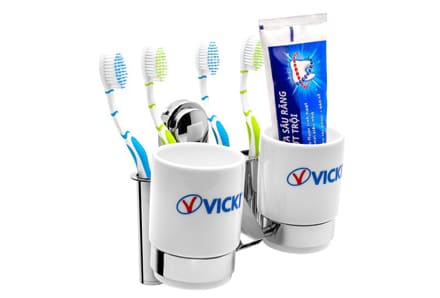 Kệ cốc đánh răng Vicki KC 906