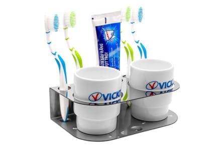 Kệ cốc đánh răng Vicki KC 908