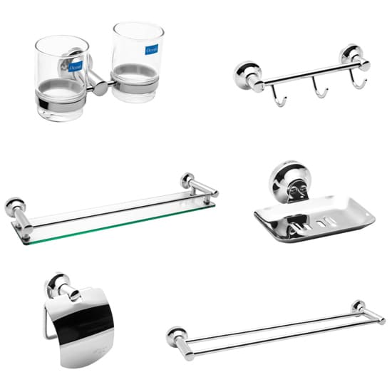 Bộ phụ kiện phòng tắm Vicki VK 902 (6 món)