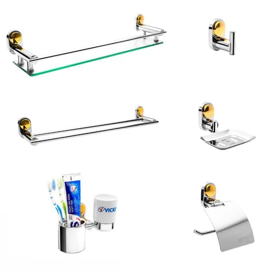 Bộ phụ kiện phòng tắm Vicki VK 905(6 món)