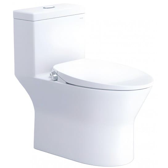 Bồn cầu 1 khối nắp rửa cơ Caesar CD1374/TAF060