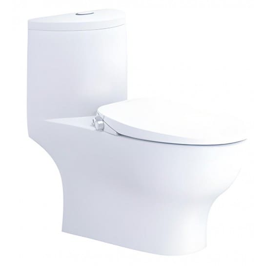 Bồn cầu 1 khối nắp rửa cơ Caesar CD1375/TAF060