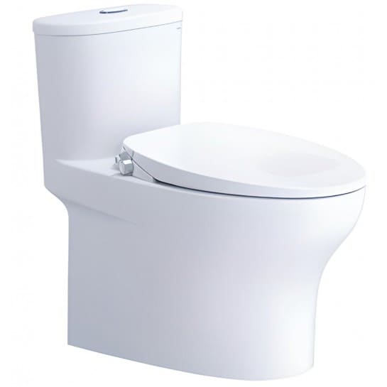 Bồn cầu 1 khối nắp rửa cơ Caesar CD1394/TAF060