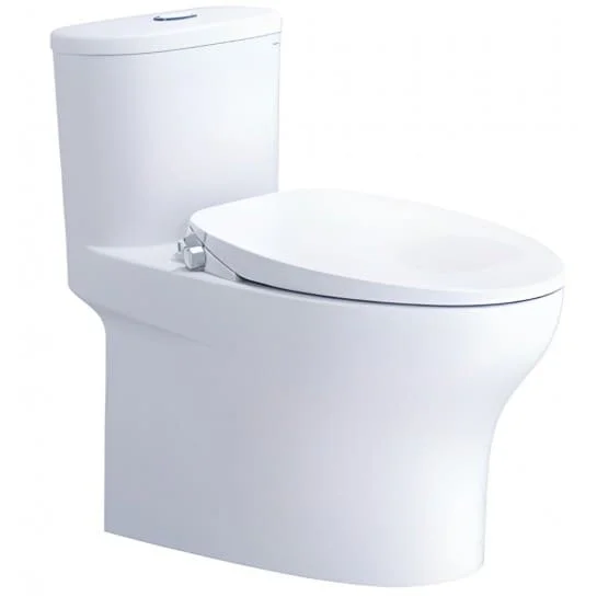 Bồn cầu 1 khối nắp rửa cơ Caesar CD1394/TAF060