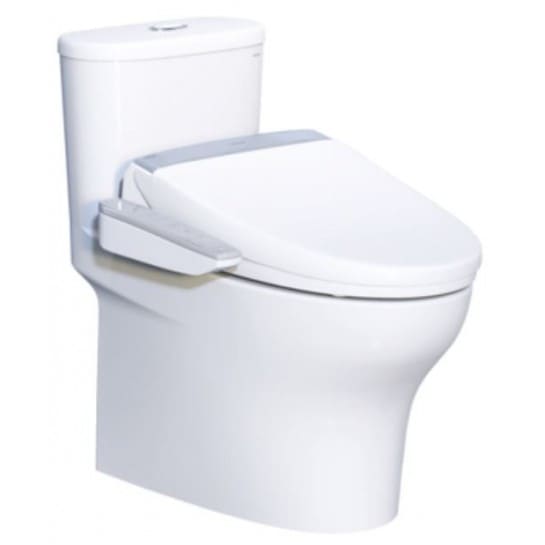 Bồn cầu 1 khối nắp điện tử Caesar CD1394/TAF200H