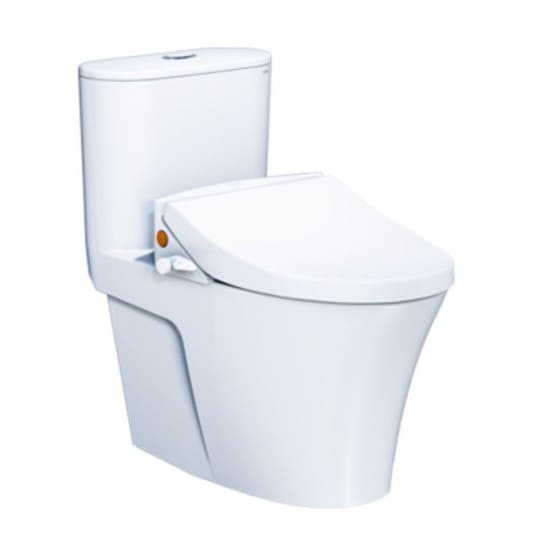 Bồn cầu 1 khối nắp rửa cơ Caesar CD1395/TAF050