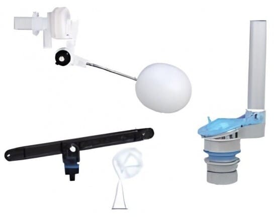 Bộ xả bồn cầu xổm Caesar FP807A