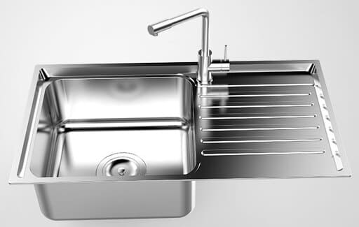 Chậu Rửa Bát Inox 304 Sơn Hà S78