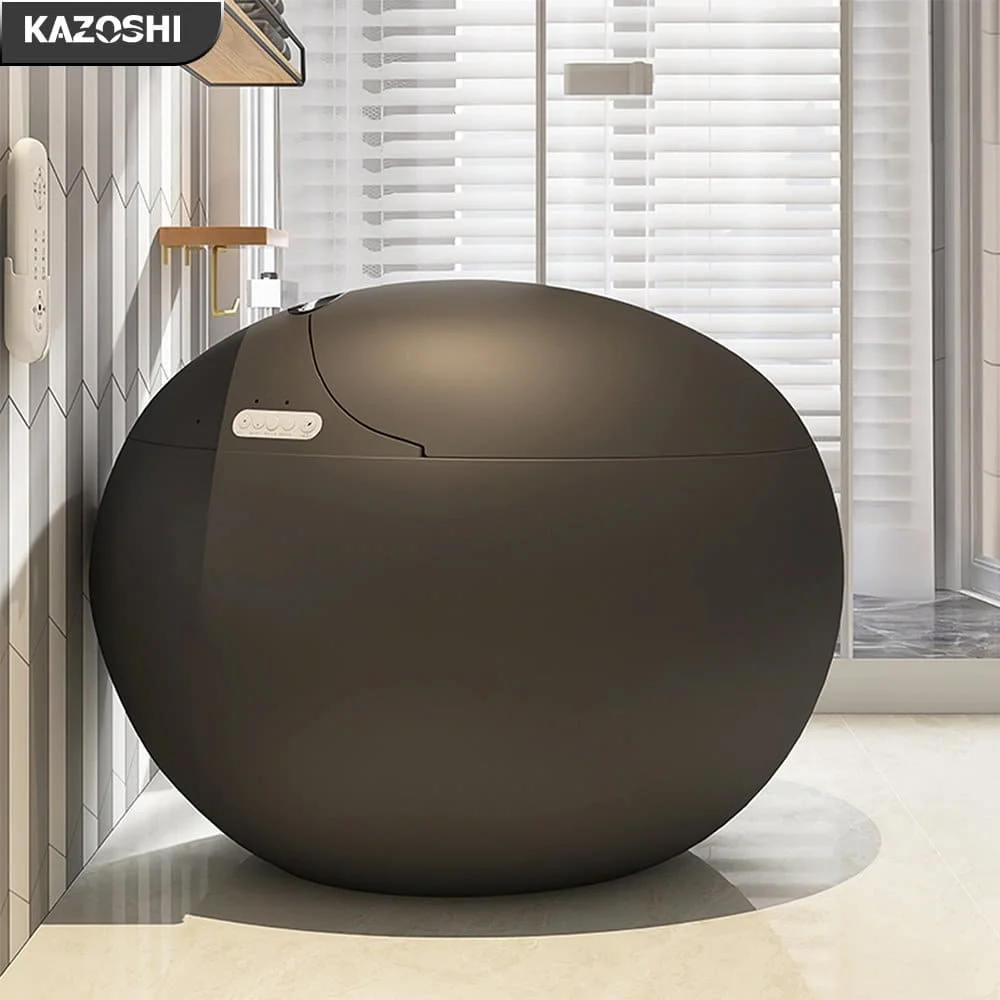Bồn Cầu Trứng Thông Minh Kazoshi 29K Màu Đen