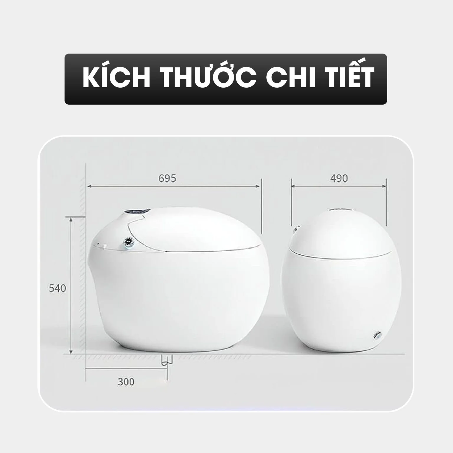 Bản vẽ Bồn Cầu Trứng Thông Minh Kazoshi K29