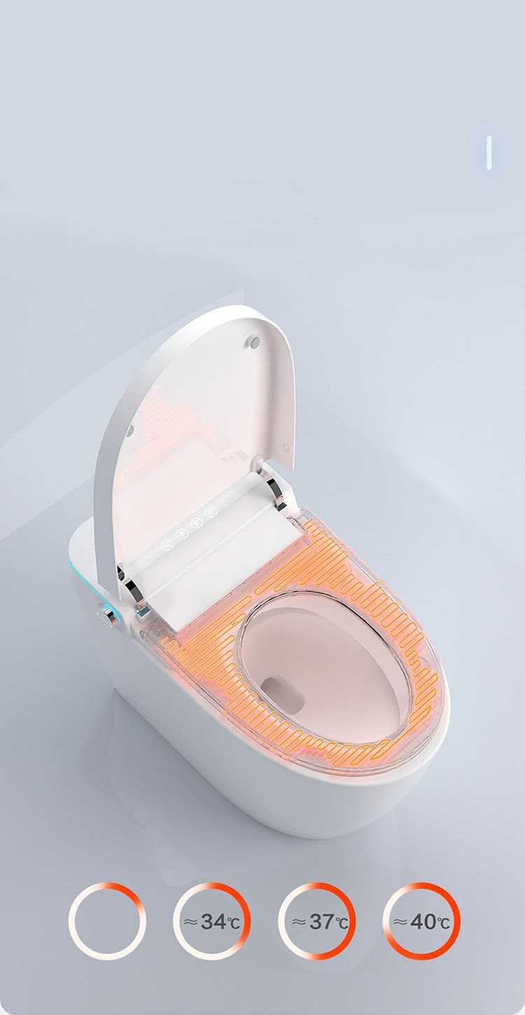 Bản vẽ Bồn Cầu Thông Minh Kazoshi JB-812