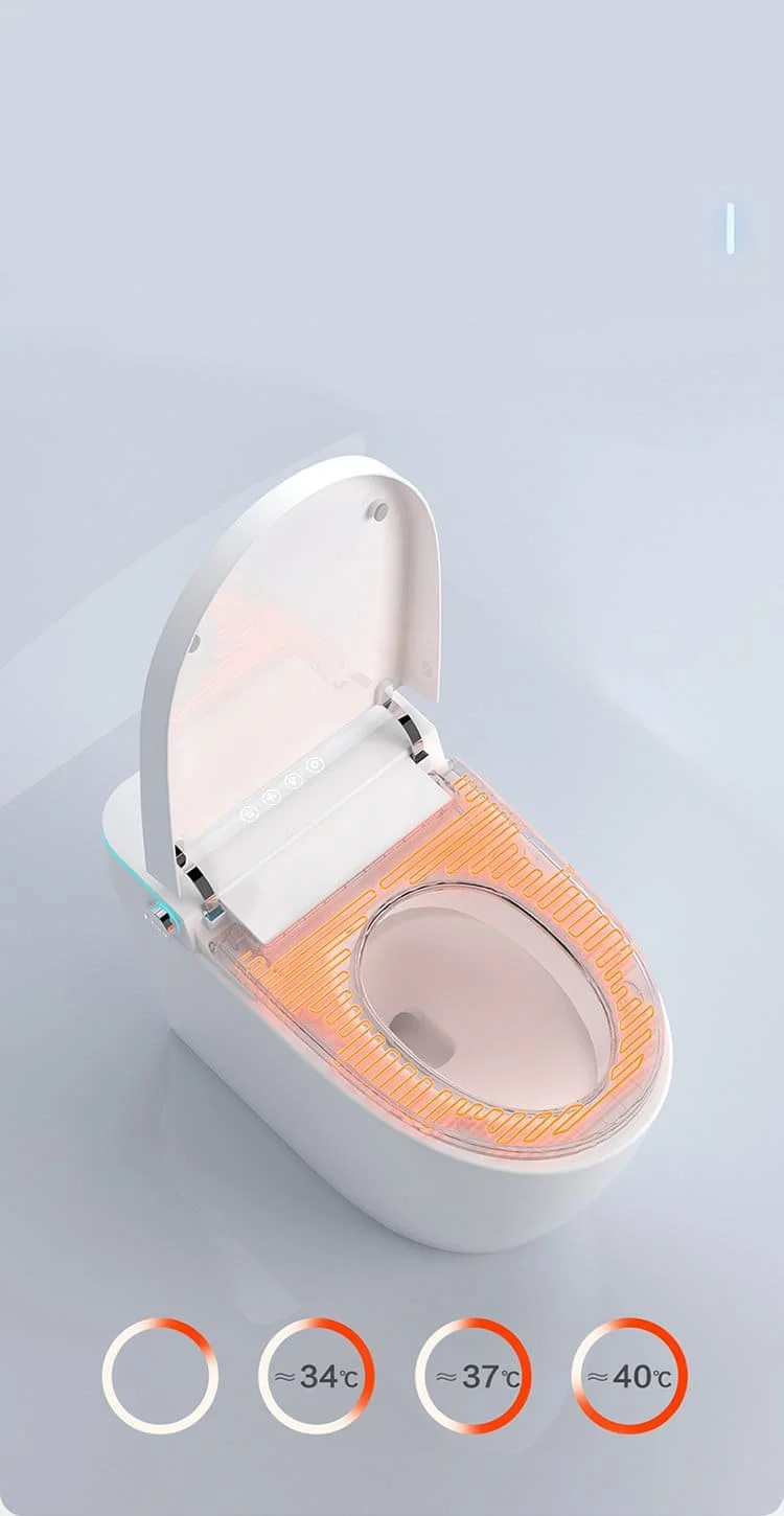 Bản vẽ Bồn Cầu Thông Minh Kazoshi JB-812