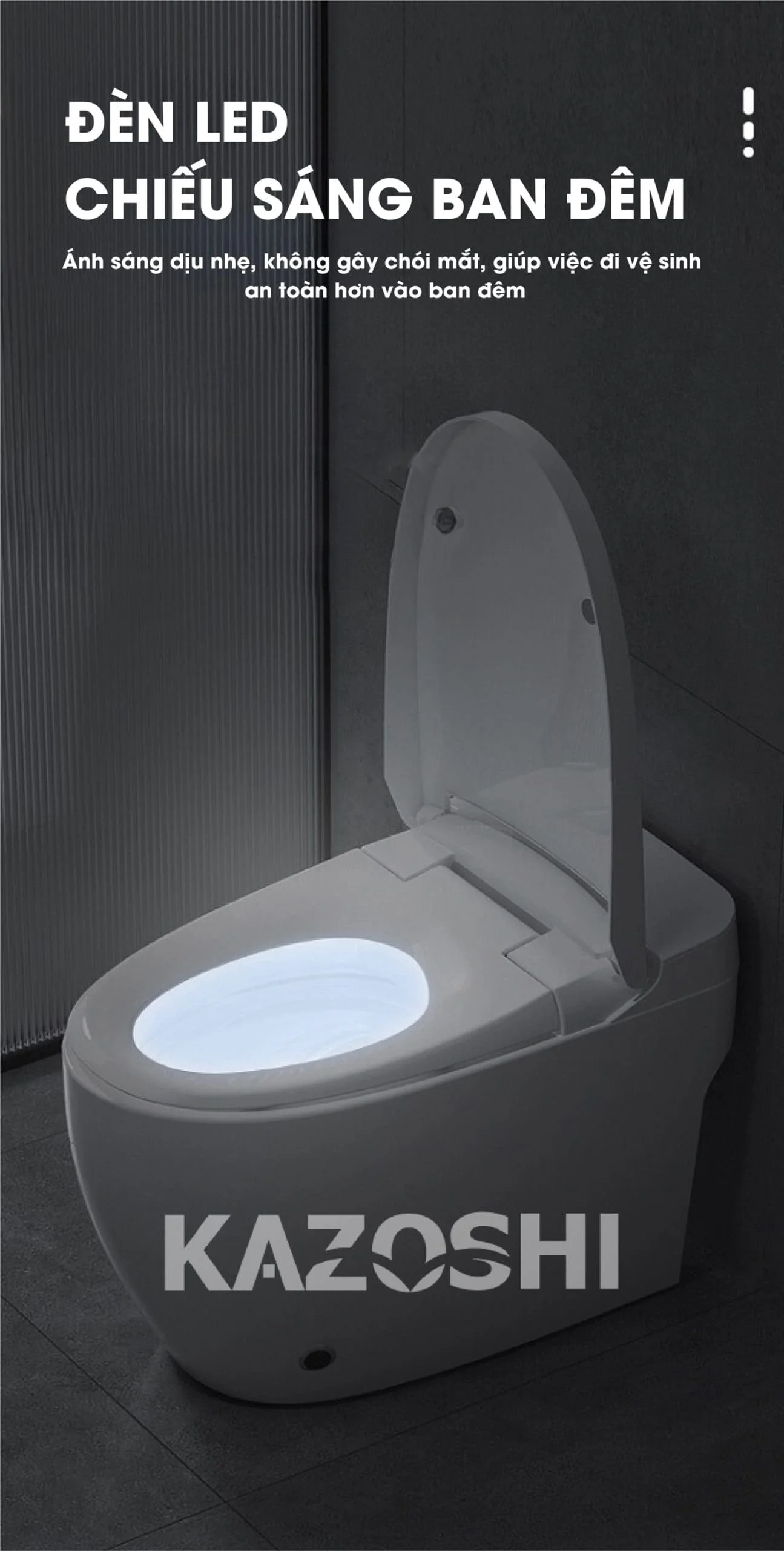 Bồn Cầu Thông Minh Kazoshi JB-318