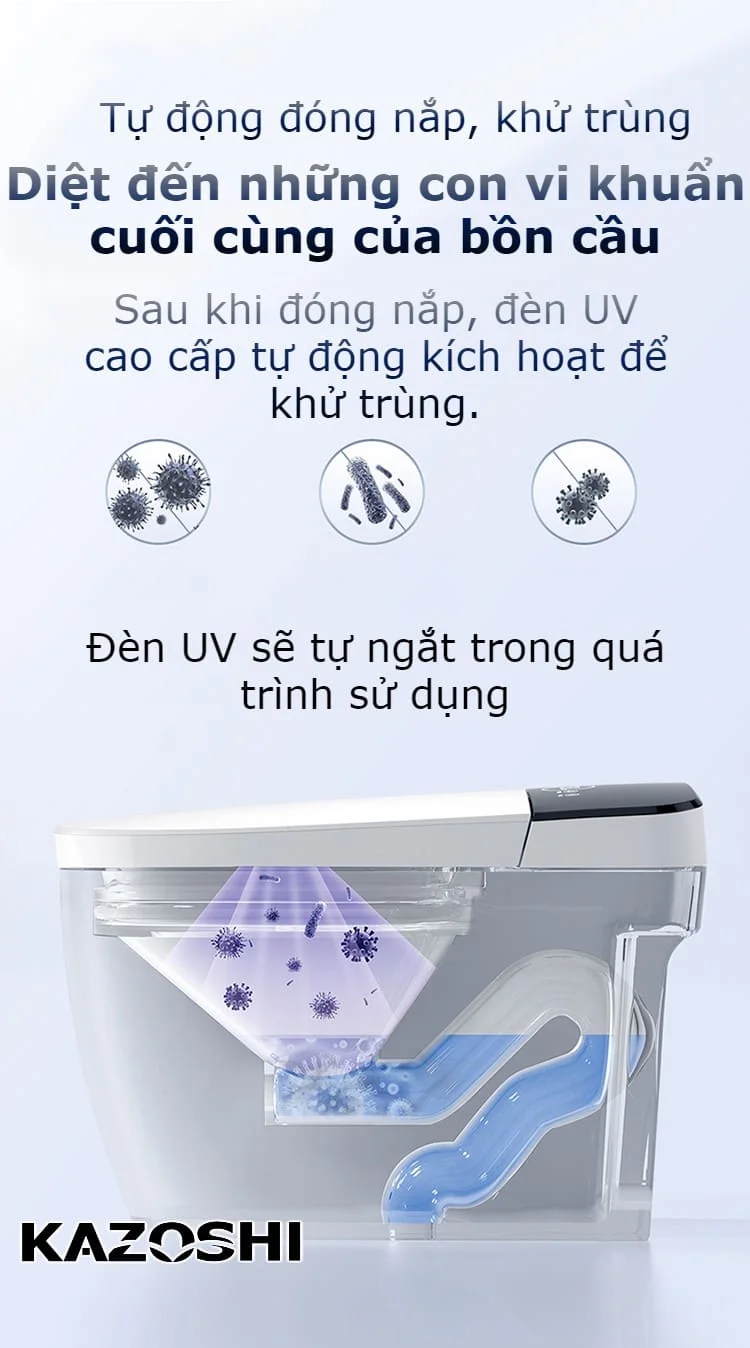 Bồn Cầu Thông Minh Kazoshi JB-808S