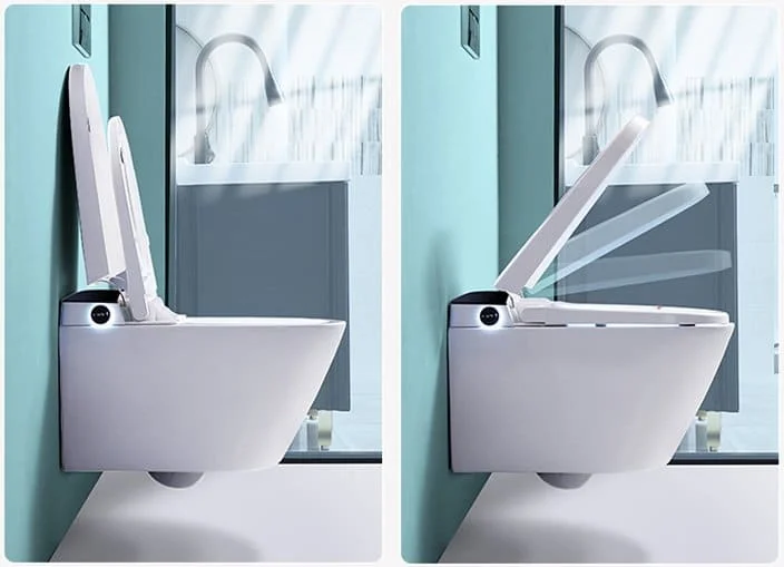 Bồn Cầu Treo Tường Thông Minh Kazoshi 301 White