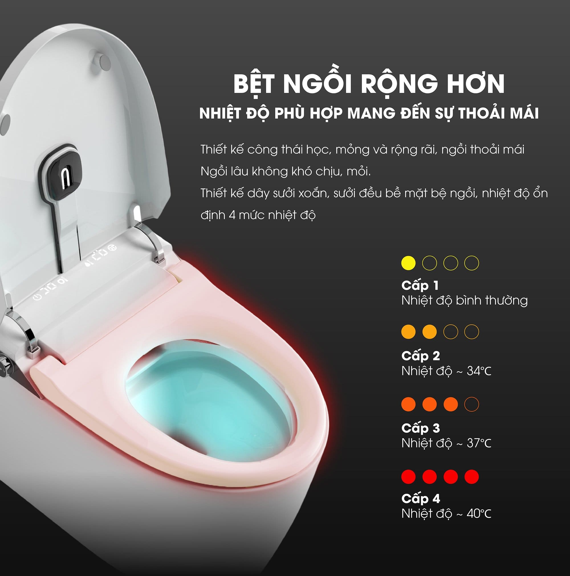 Bồn Cầu Thông Minh Kazoshi JB-771