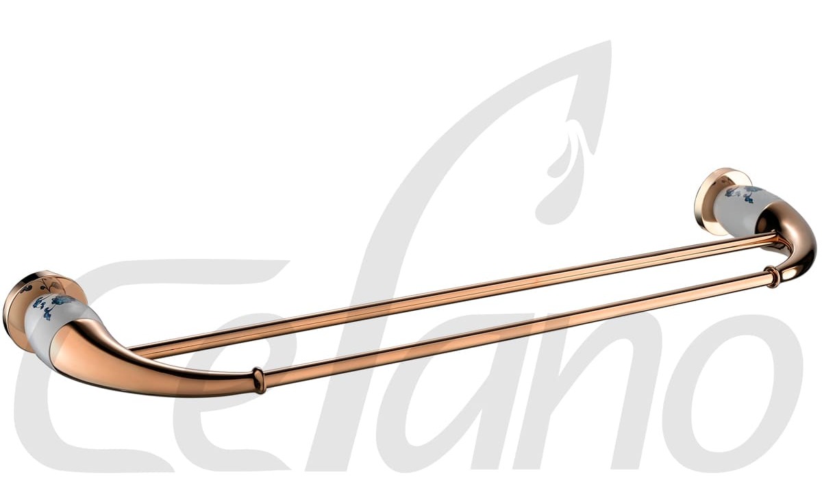 Thanh treo khăn đôi Cerano 7302M