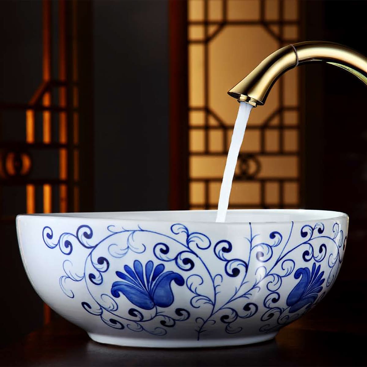 Chậu rửa mặt đặt bàn Cerano 6808G