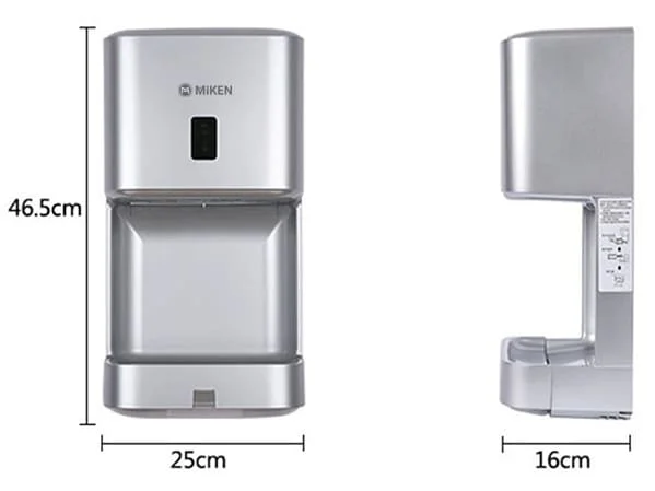 Bản vẽ Máy sấy tay cao cấp Miken MK-3888GR