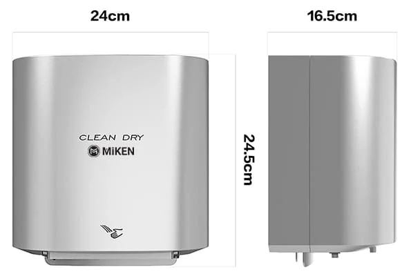 Bản vẽ Máy sấy tay cao cấp Miken MST-3100G