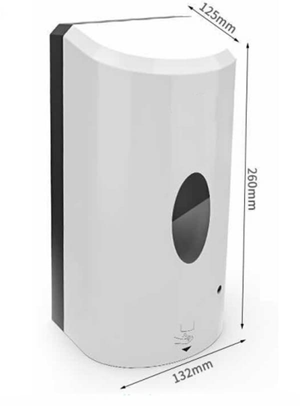 Bản vẽ Hộp xịt xà phòng tự động Miken BQ-7960AW