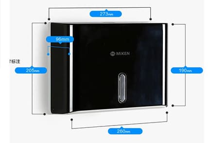 Bản vẽ Hộp đựng giấy vệ sinh Miken MKG-E6006