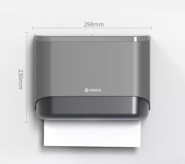 Bản vẽ Hộp đựng giấy vệ sinh màu xanh tím Miken MKG-E6012BL