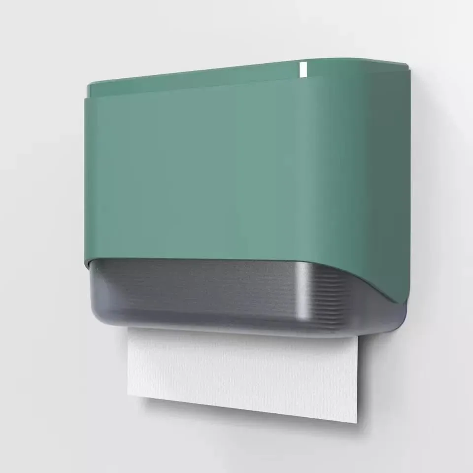 Hộp đựng giấy vệ sinh màu xanh Miken MKG-E6012GRE