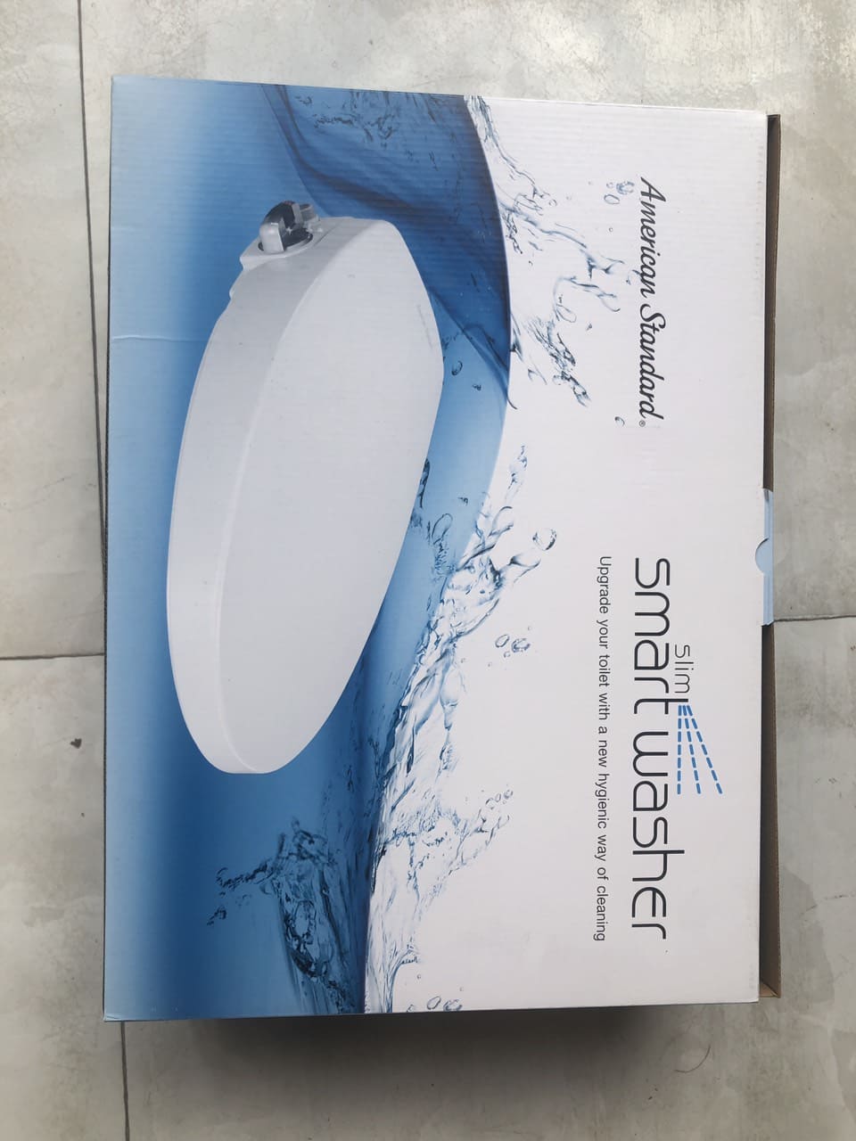 Hình ảnh thực tế nắp rửa cơ American Standard SLIM00001-WT