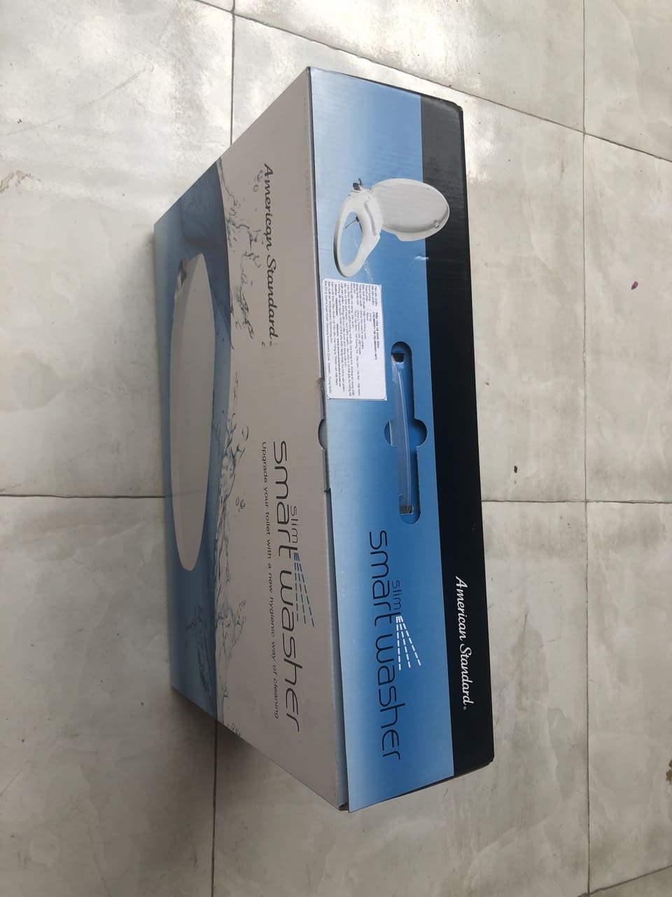 Hình ảnh thực tế nắp rửa cơ American Standard SLIM00001-WT