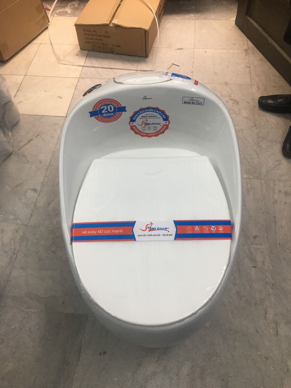Bồn cầu 1 khối Bancoot TS41