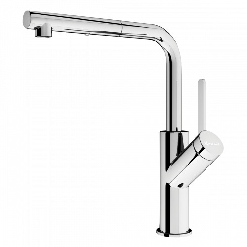 Vòi rửa bát nóng lạnh Konox Artan Chrome