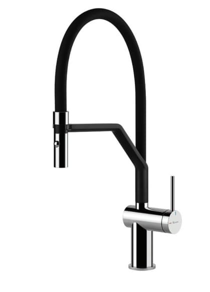 Vòi rửa bát nóng lạnh thân mềm Konox Rosso