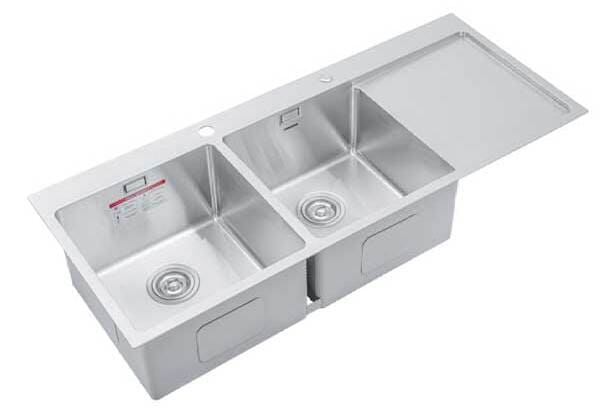 Chậu rửa bát 2 hố bàn phải Paul Schmitt PA11648-TR