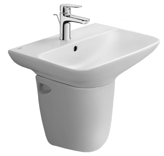 Chậu rửa mặt treo tường 1 lỗ chân lửng Inax L-289V/L-288VC