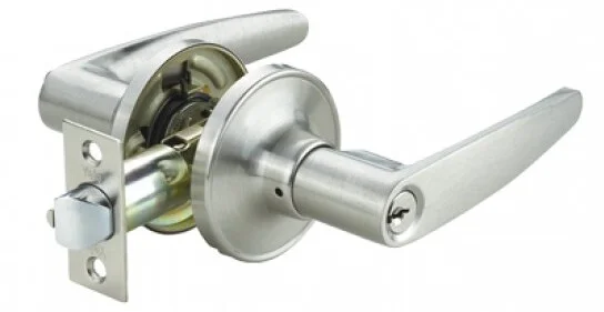 Khóa Tròn Gạt Yale VL4447 US15 Bạc Cửa Phòng