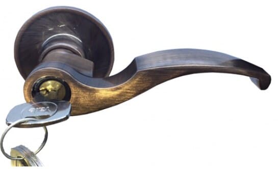 Khóa Tròn Gạt Yale VL6557 US11 Đồng Đỏ