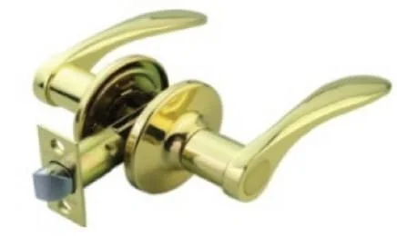 Khóa Tròn Gạt Yale VL8327 US3 Vàng Đồng 